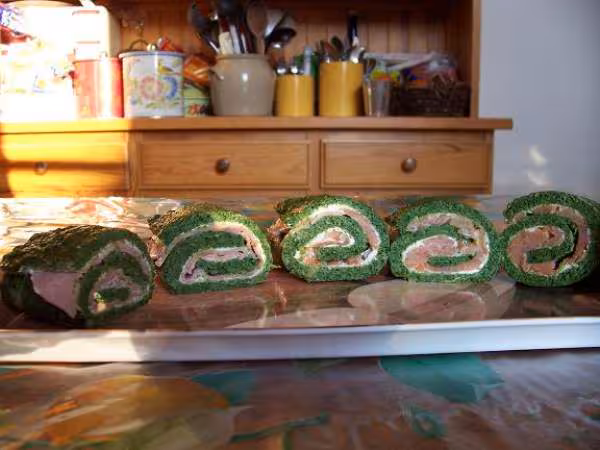 Roules epinards saumon ou jambon