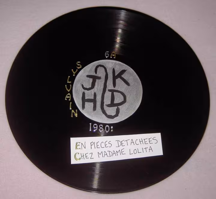 Set de table theme johnny hallyday