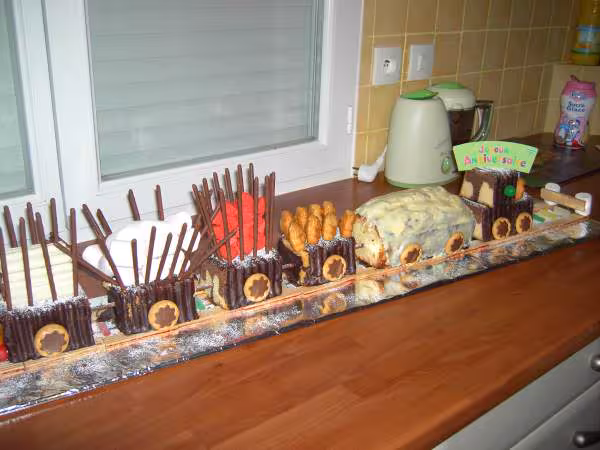 Petit train pour l anniversaire de mes garcons 1 un