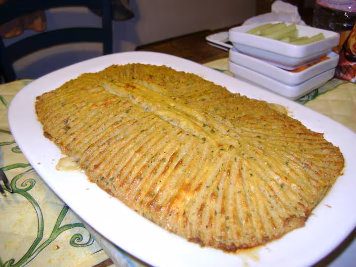Parmentier de colin au celeri