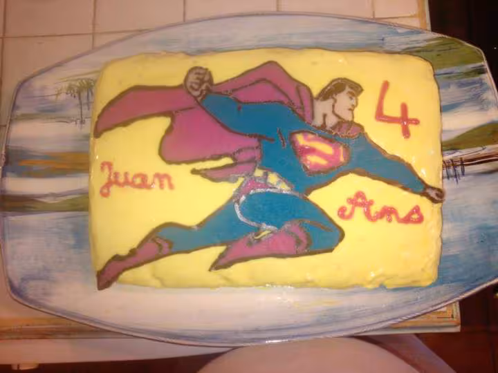 Gateau superman