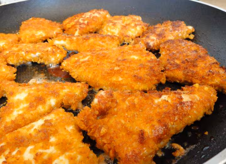 Poulet pane