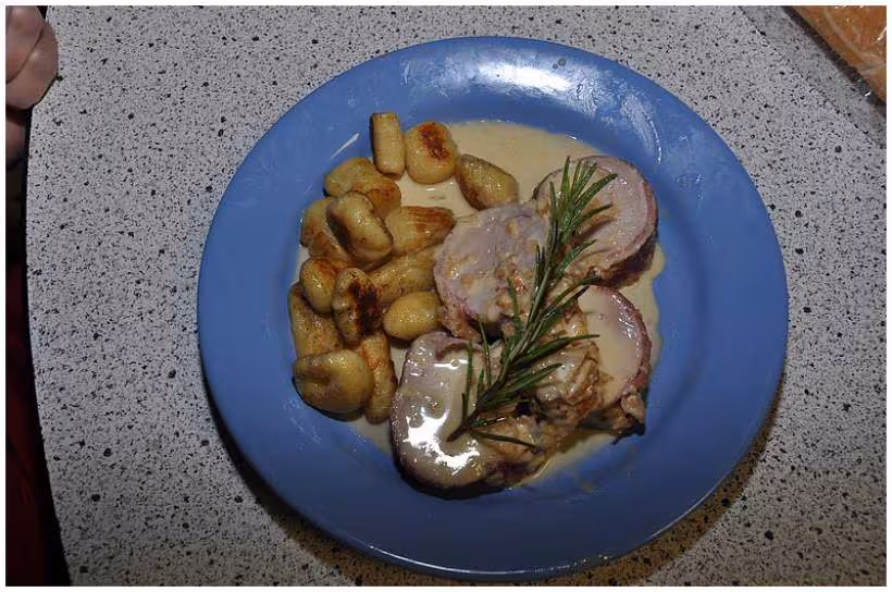 Filet mignon en robe de lard fume