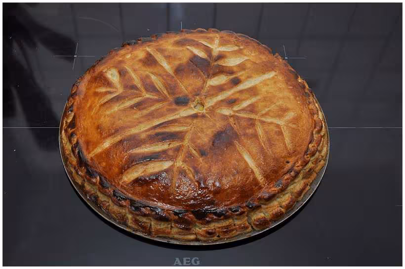 Tourte aux endives et dinde aux lardons