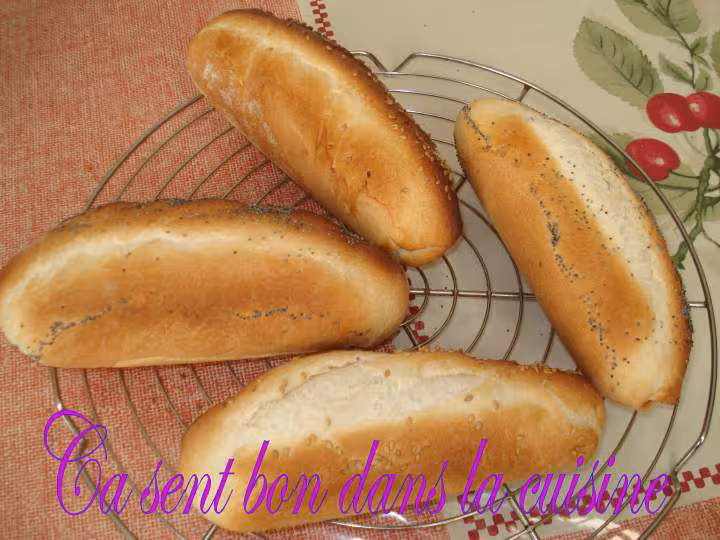 Baguettes home bread