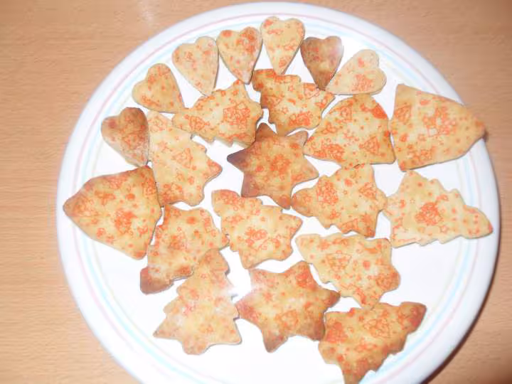 Sables vanille impression noel