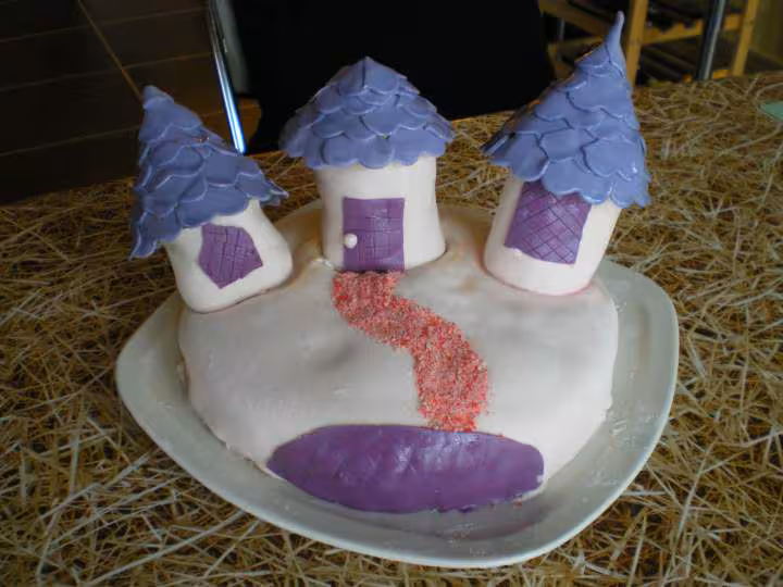 Gateau de princesse pour les 5 ans d agathe