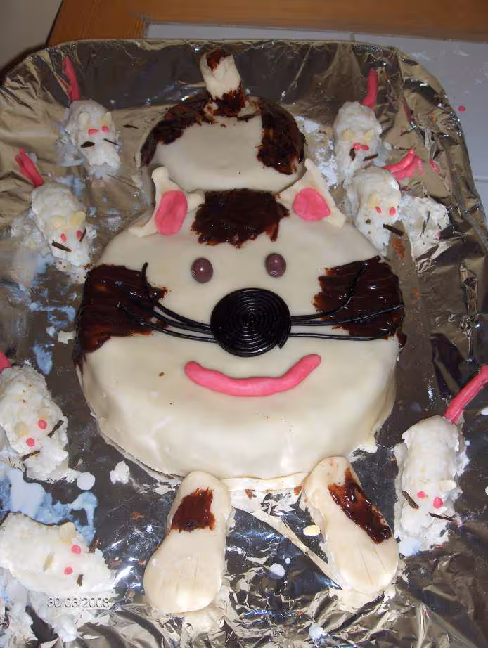 Chat et petites souris
