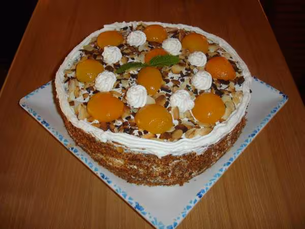 Gateau aux abricots