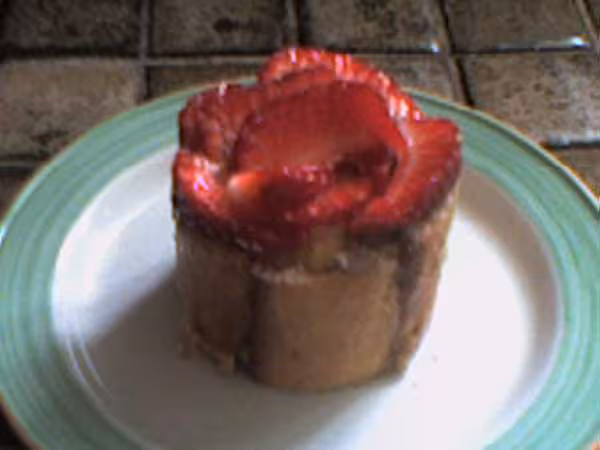 Gateau creme brulee banane individuel