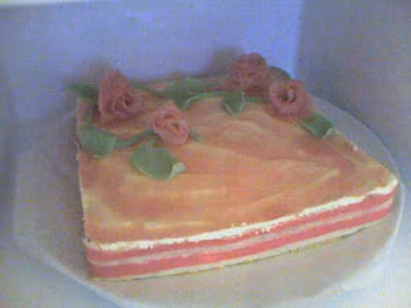 Gateau mousse champagne fraise de flor essai 2