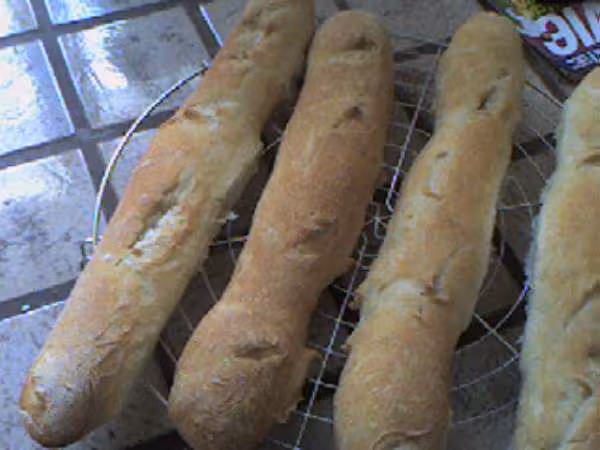 Mes premieres baguettes au levain recette de mamanhelene
