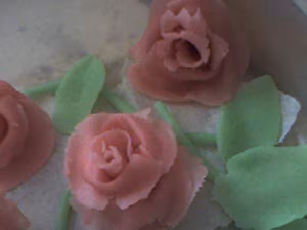 Mes rose en pate d amandes conseils d evanna