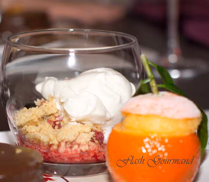 Crumble glace