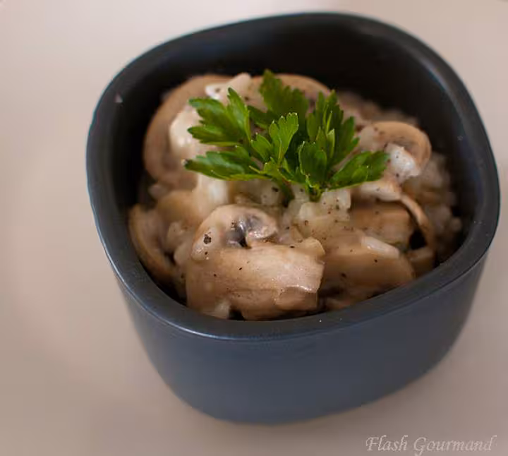 Risotto aux champignons