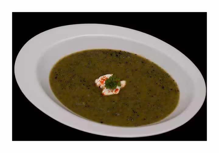 Soupe de fanes de radis