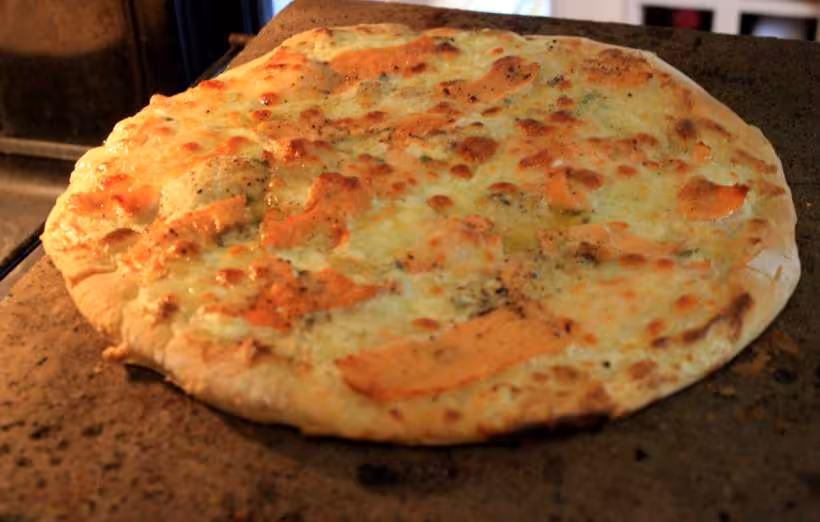 Pizza saumon