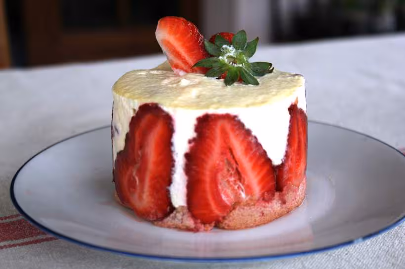 Tiramisu aux fraises