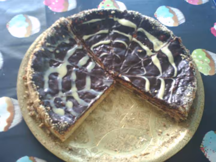 Mille feuille a la creme patissiere chocolat