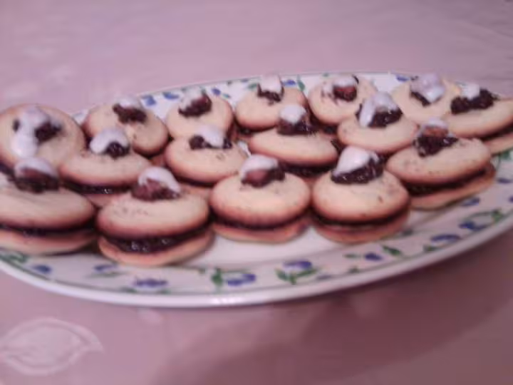 Whoopies noisette et chocolat