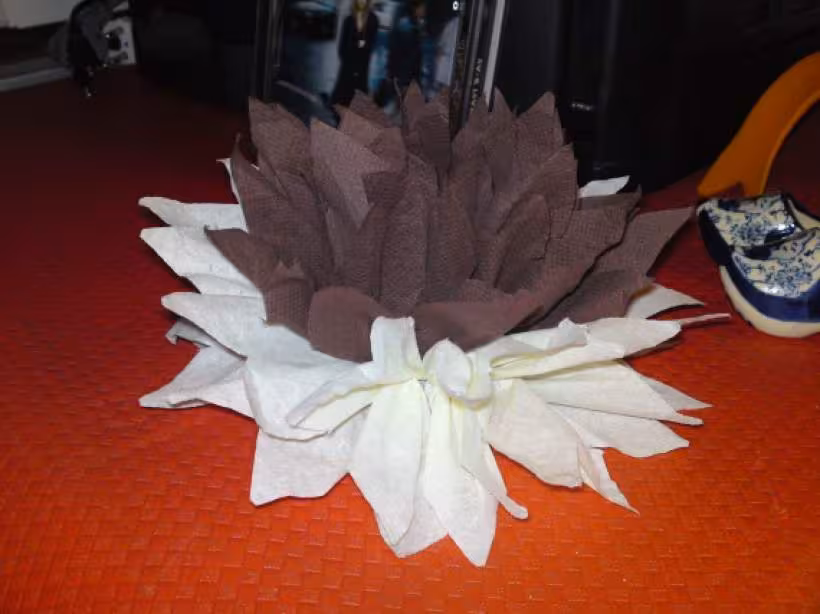 Pliage fleur
