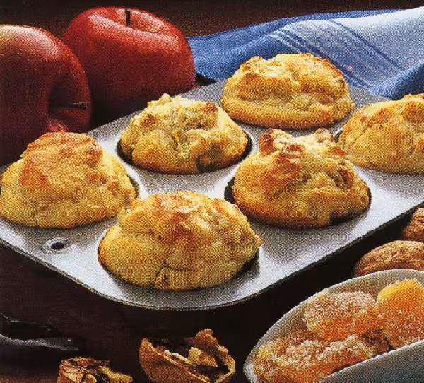 Muffins aux pommes