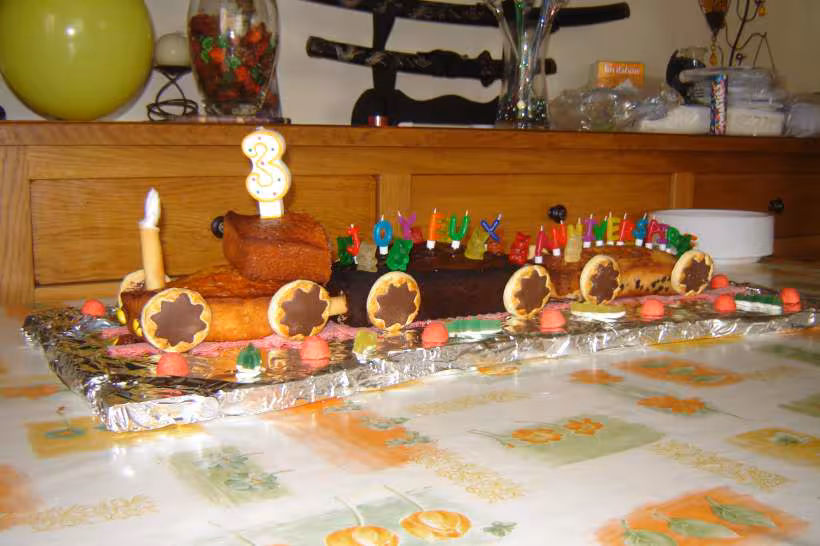 Gateau anniversaire 3 ans
