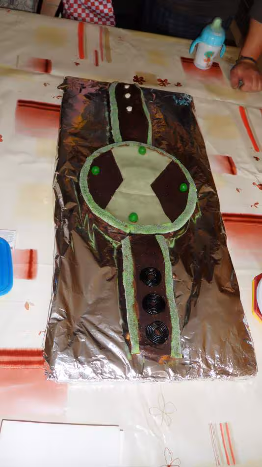 Gateau anniversaire ben 10