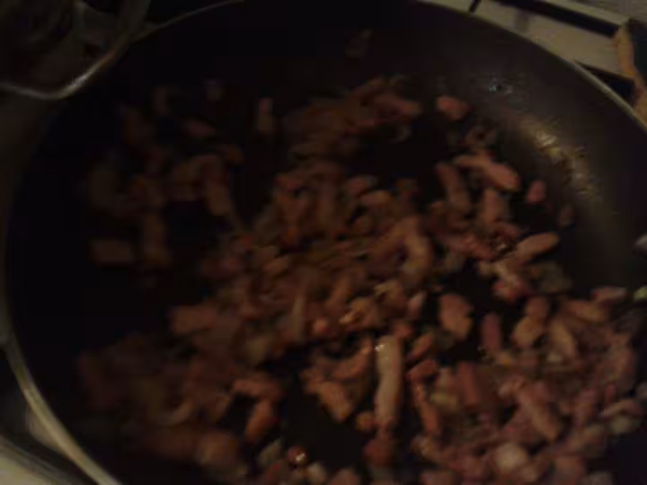 Lardons echalotes