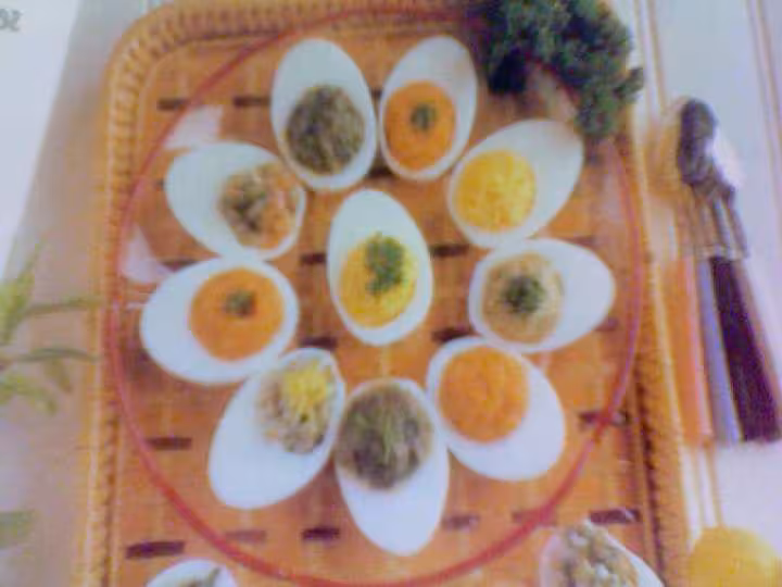 Photo oeuf en marguerite