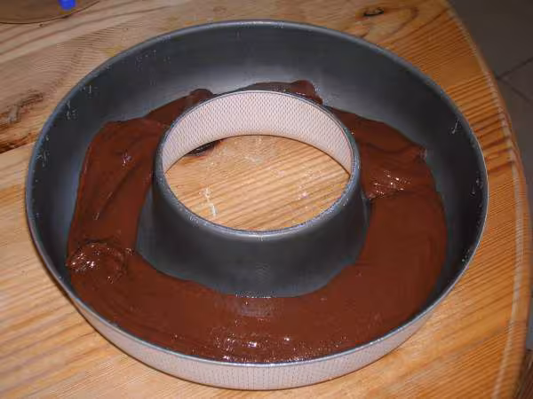 Cake moelleux au chocolat etape 2