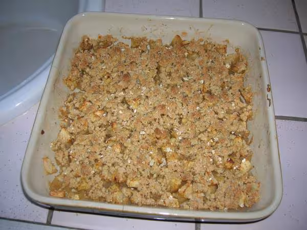 Crumble aux pommes
