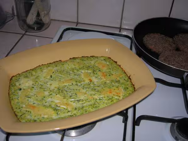 Flan de courgettes au camembert