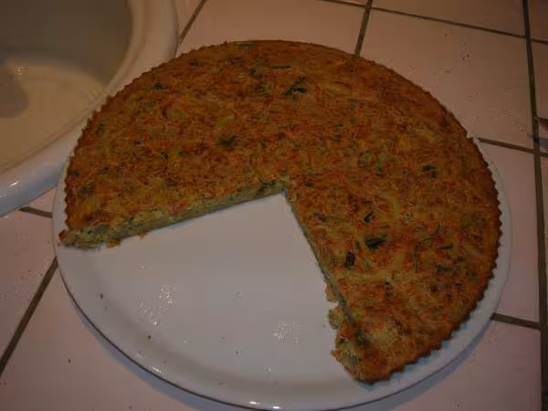 Galette poireaux et oignon