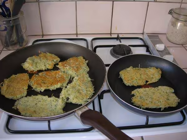 Hamburger de galettes de pommes de terre