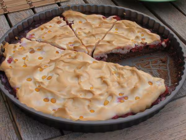Meringue chocolat fraise