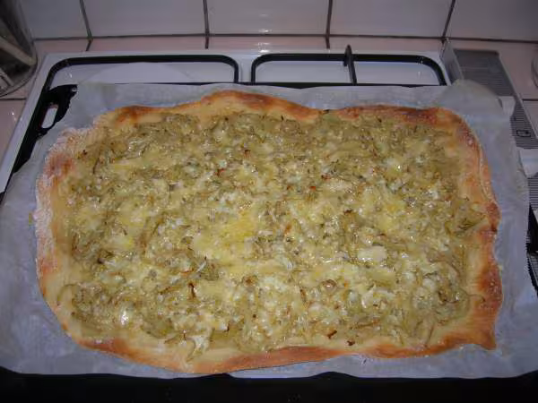 Tarte au fenouil et au parmesan