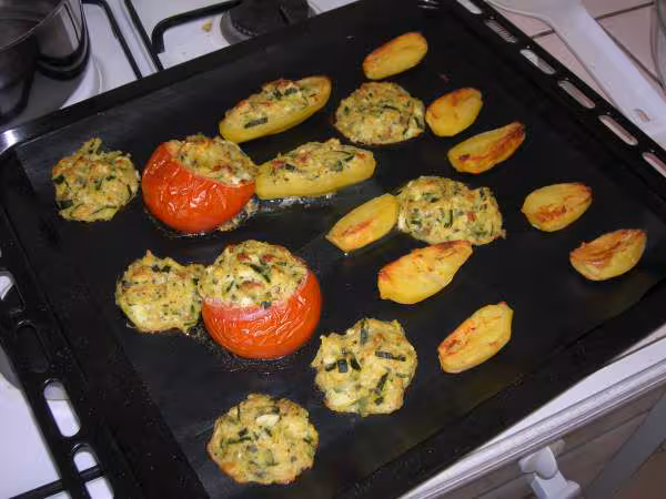 Tomates farcies a la courgette
