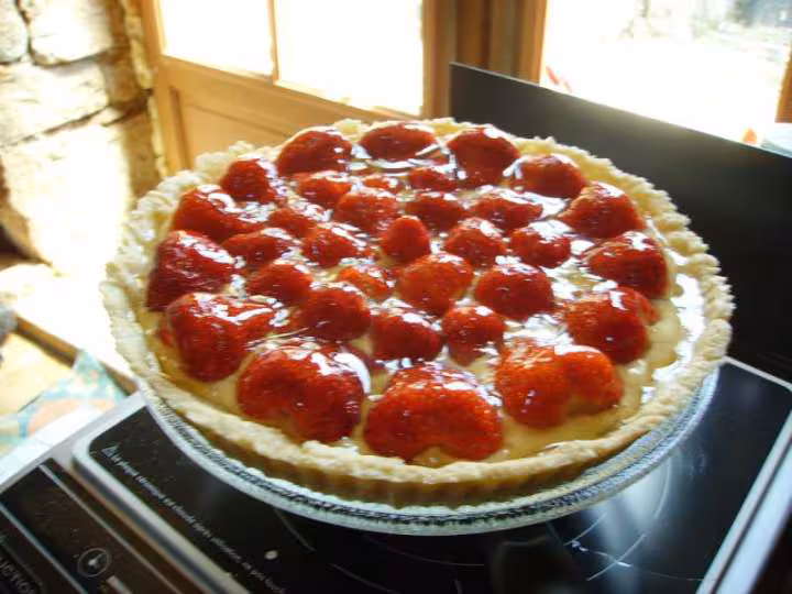 Tarte aux fraises