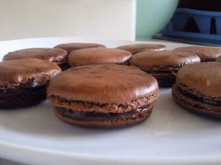Macarons chocolat