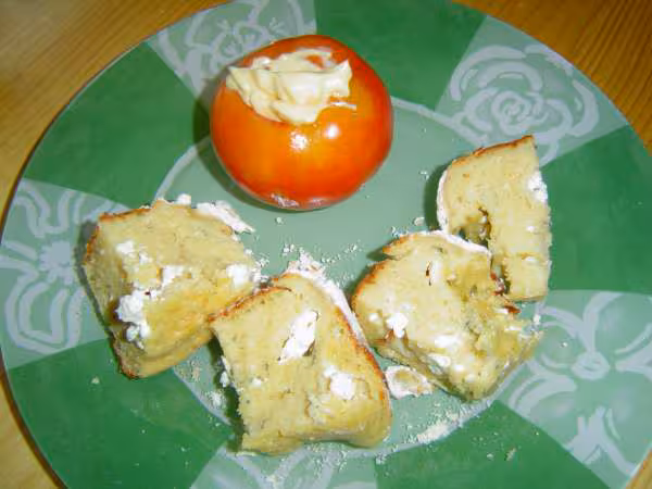 Caje a la feta et aux herbes