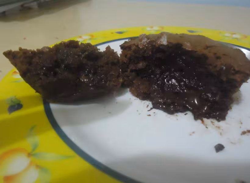 Muffins chocolat coco coeur coulant