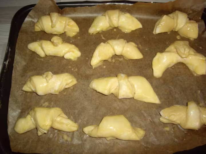 Croissants crus