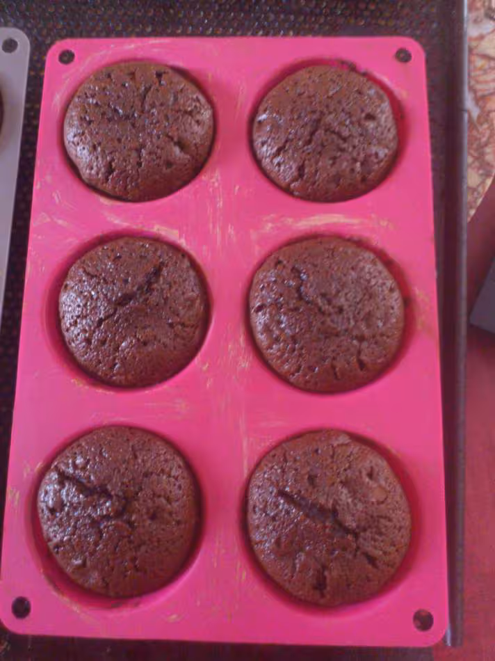 Muffins cyril lignac a la sortie du four