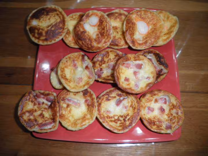 Quiches sans pate au pie muffins