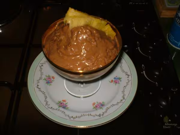 Mousse au chocolat rapide