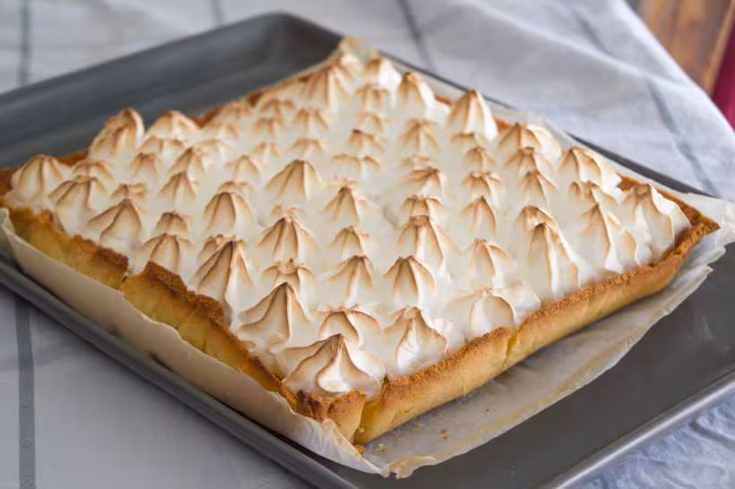 Tarte orange meringuee