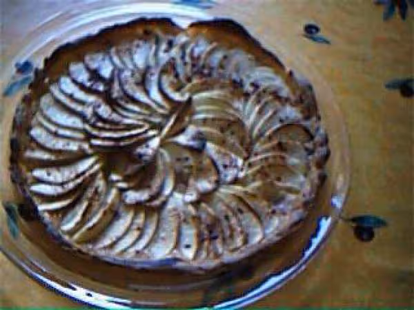 Tarte aux pommes facon ww