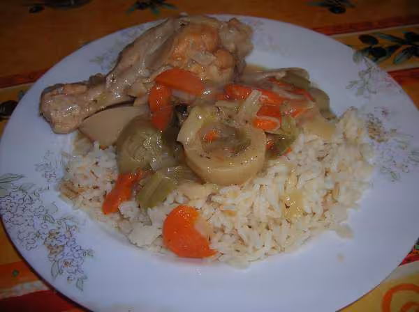 Ww blanquette de dinde au poireaux