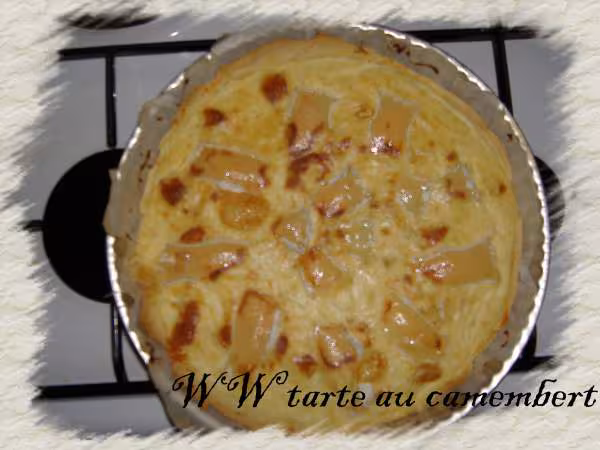 Ww tarte au camembert